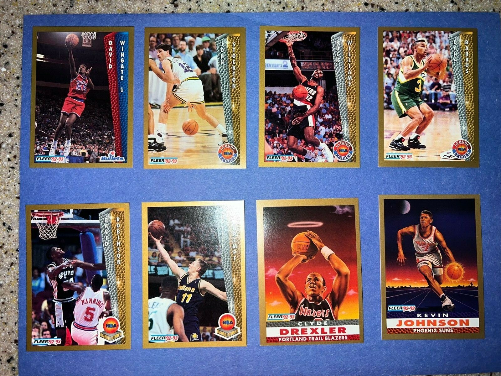 1992-93 FLEER SERIES 1 & 2 BASKETBALL CARDS YOU CHOOSE 1-444 NBA CARD FREE SHIP