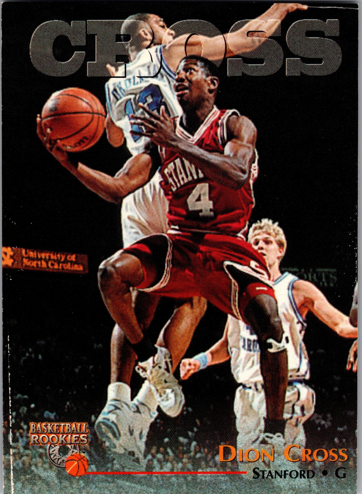 1996-97 CLASSIC/SCOREBOARD SCORE BOARD CROSSROADS BASKETBALL #24 DION CROSS RC