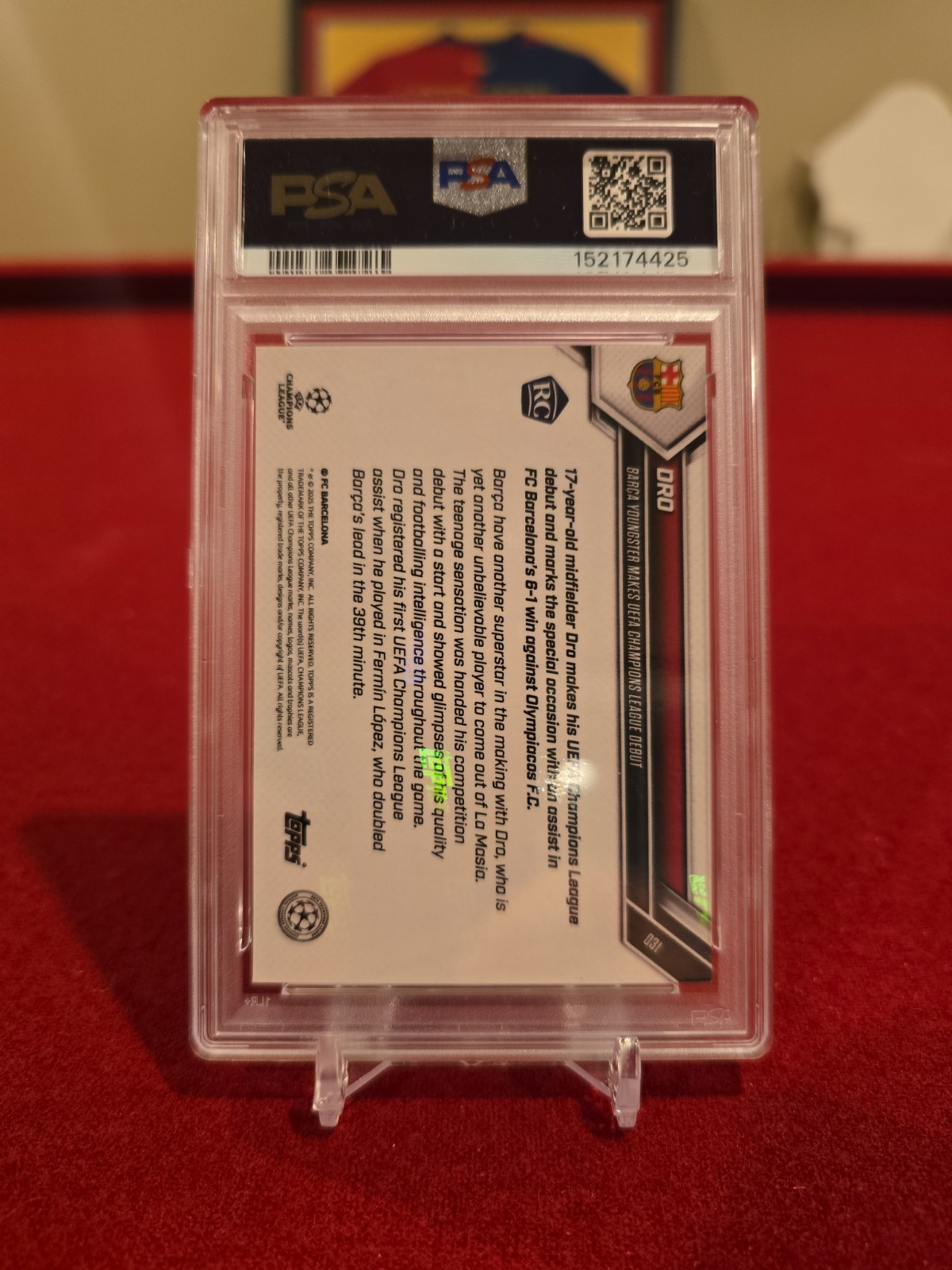 2025-26 Topps Now UCC Dro