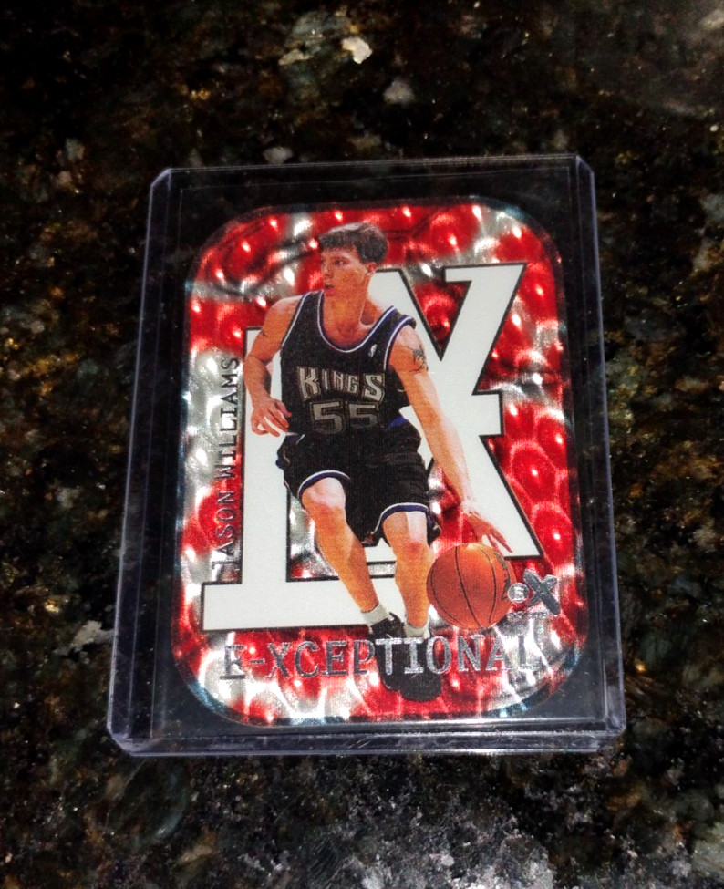 Jason Williams 1999-00 Skybox E-X – E-Xceptional Die-Cut Rare SP Legend