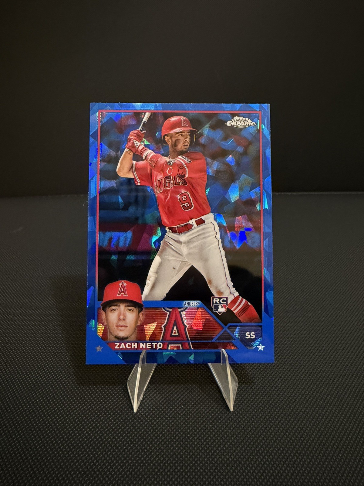 2023 Topps Chrome Update Sapphire Edition Zach Neto #USCS116 RC