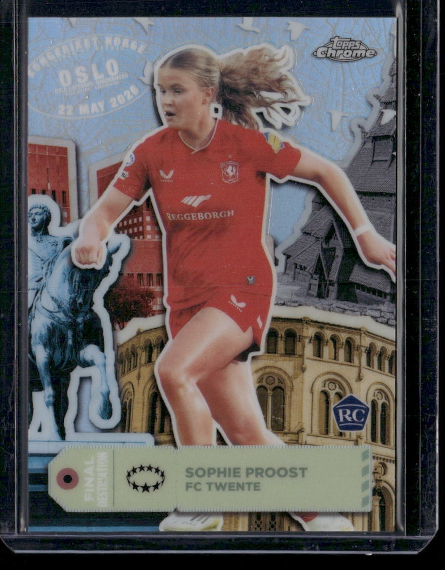 2025 Topps Chrome UEFA Womens Soccer Variation Listing RC, Refractors, Inserts