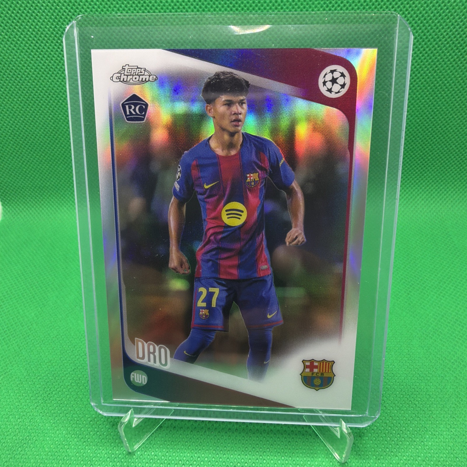 2025-26 Topps Chrome UCC Dro Rookie Silver Refractor #111