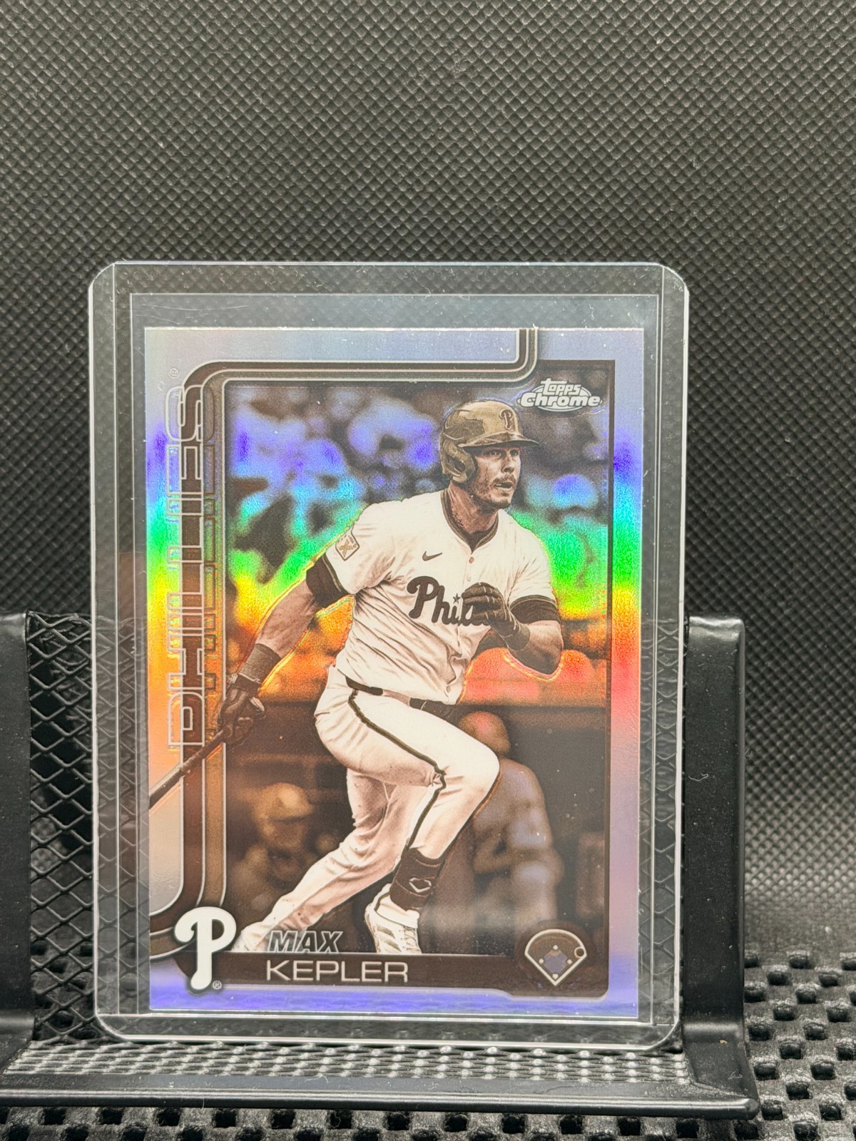 Max Kepler 2025 Topps Chrome Update Sepia Refractor #USC91 Phillies