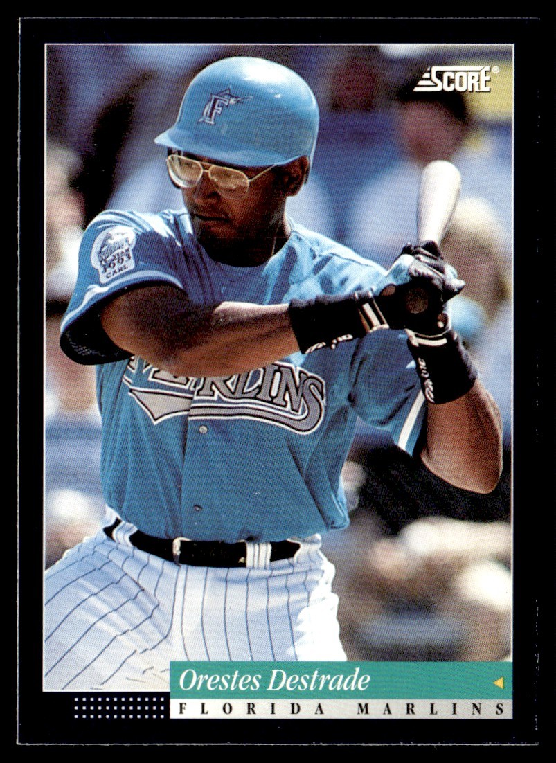 1994 Score Orestes Destrade Florida Marlins #372