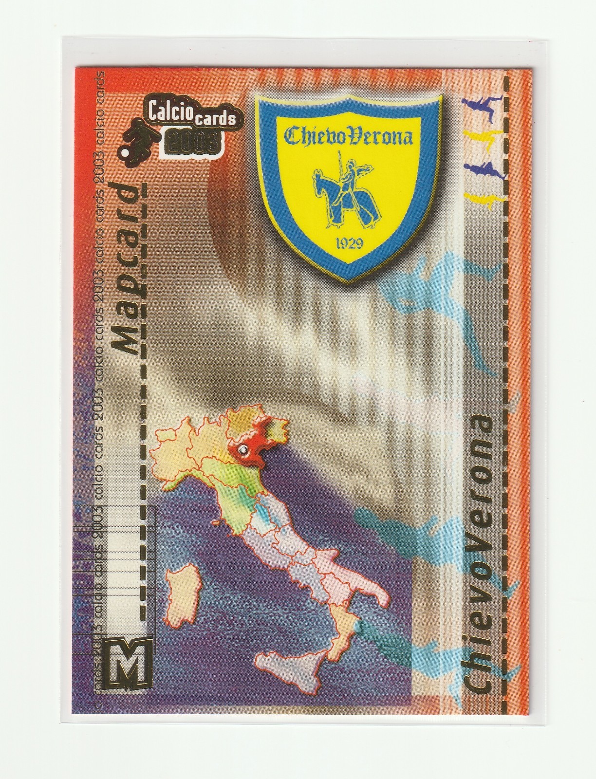 2002-03 PANINI CALCIO CARDS M4 [ MAPCARD ] CHIEVO VERONA