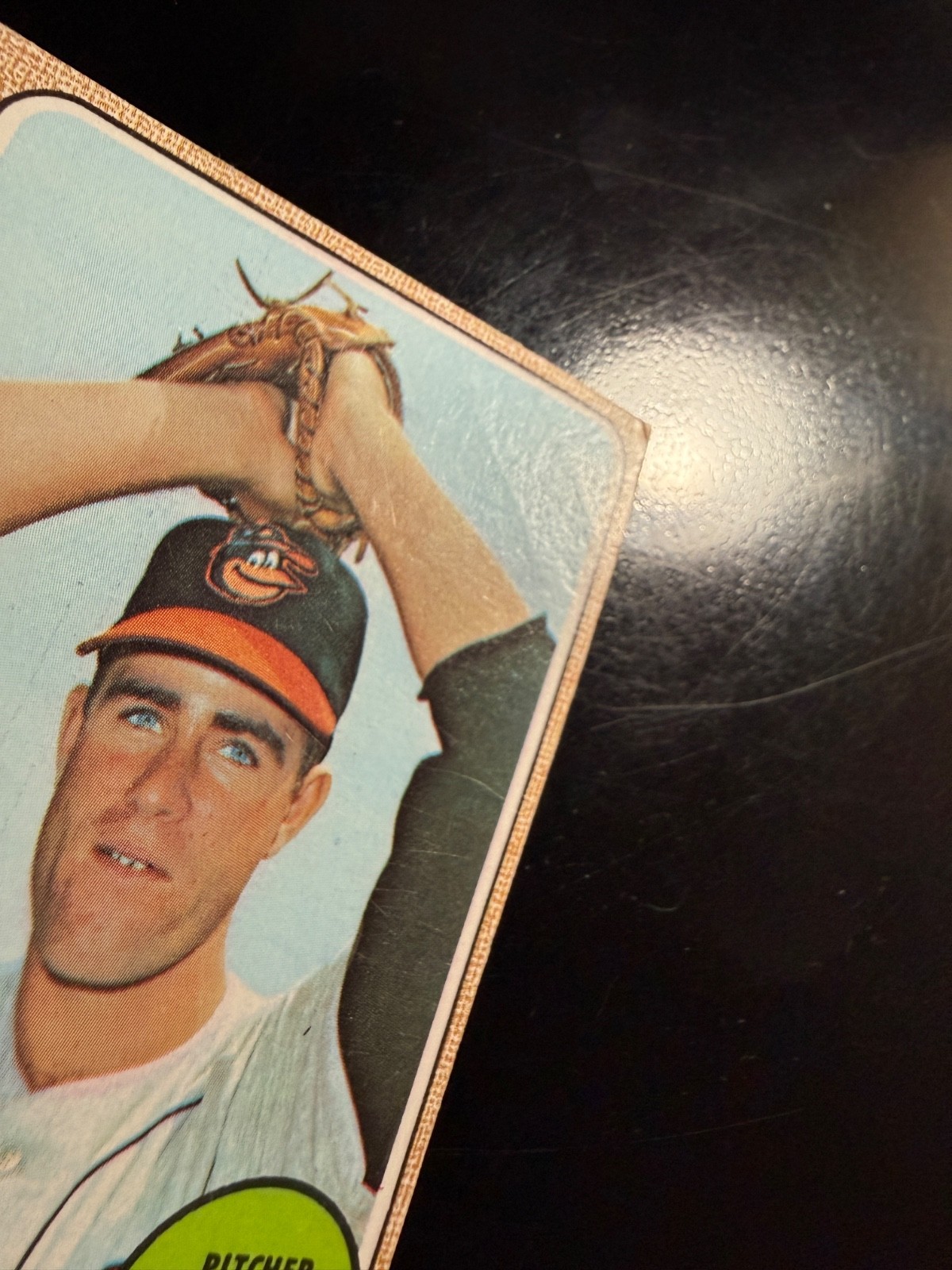 1968 Topps – Jim Palmer #575 VG+ WRINKLE UPPER RIGHT