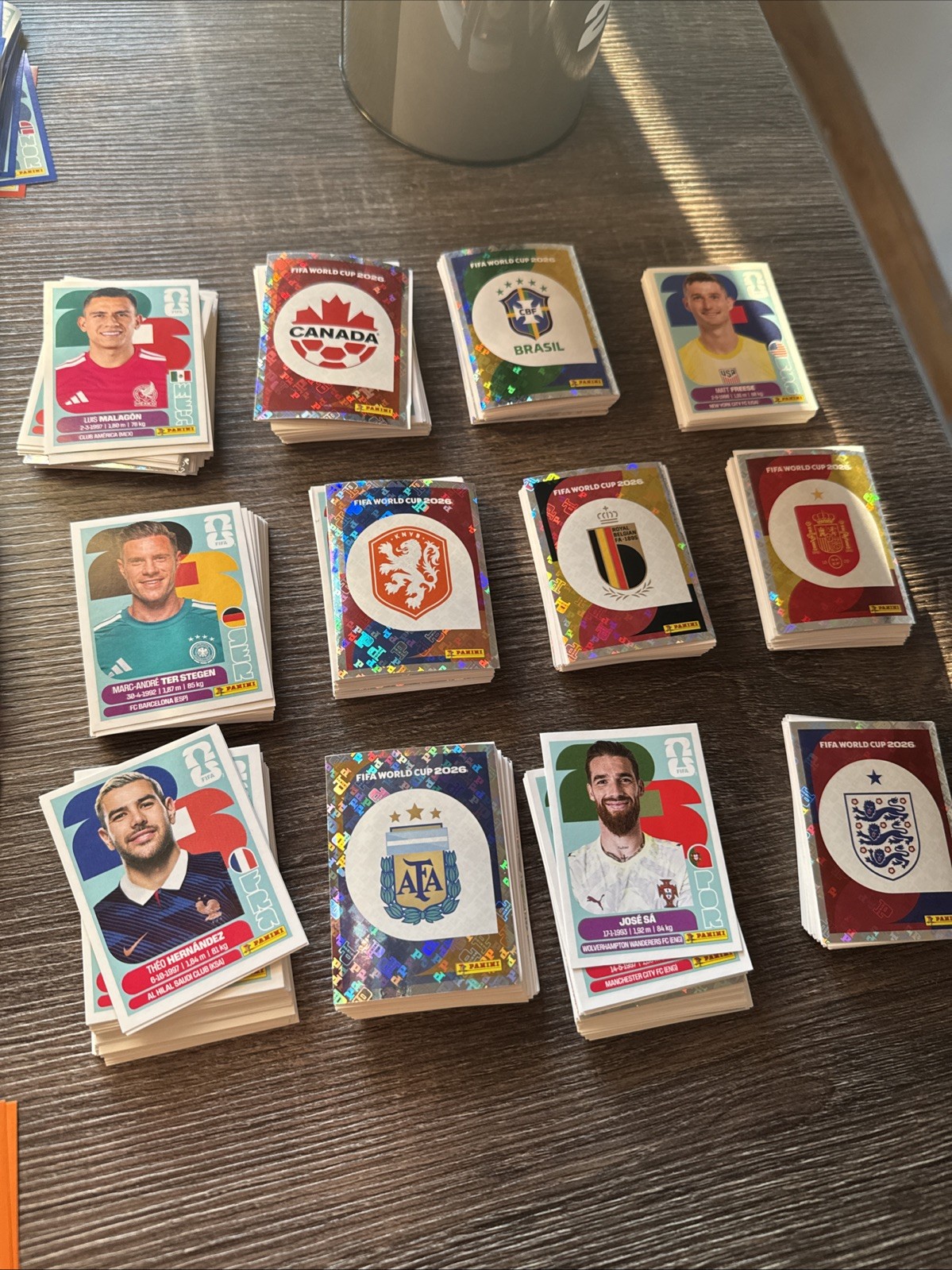 2026 panini FIFA world cup stickers – Group A-D