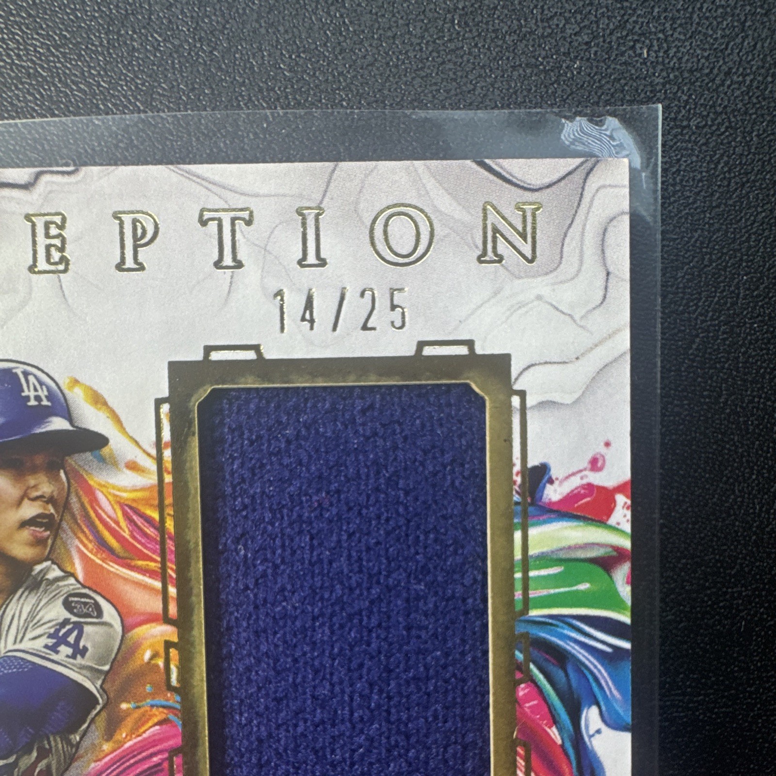 Topps 2025 Inception Hyeseong Kim RC Auto Game Sock Relic #IAGR-HK 14/25