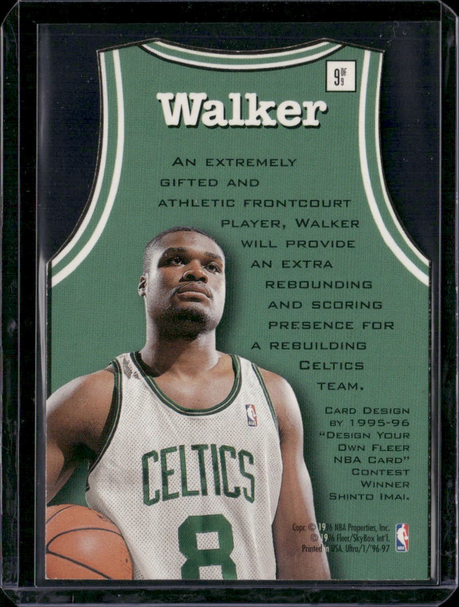 1996-97 Ultra #9 Antoine Walker Fresh Faces