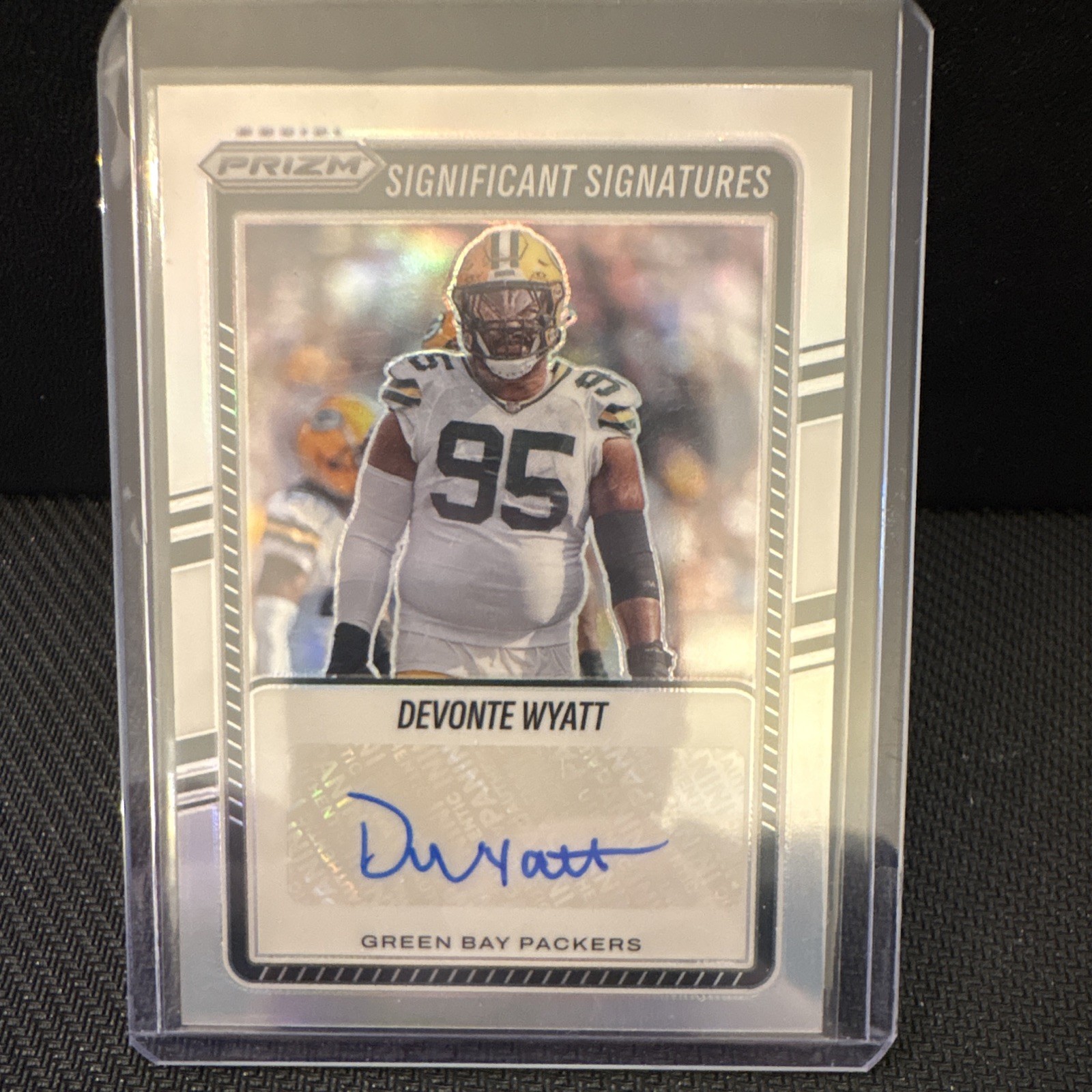 2025 Panini Prizm Significant Signatures Devonte Wyatt Auto SSI-DWT Packers