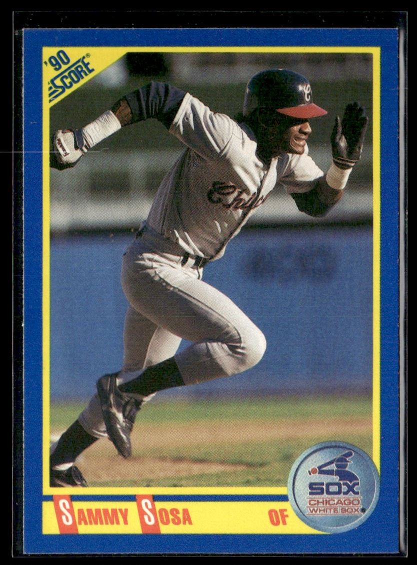 1990 Score Sammy Sosa RC Chicago White Sox #558