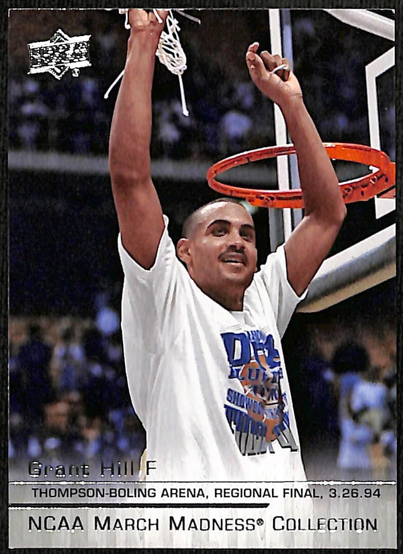 2014 Upper Deck NCAA March Madness Grant Hill #GH-7 SP Duke Blue Devils