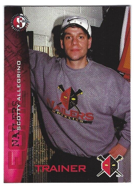 1996-97 Wheeling Nailers (ECHL) Scotty Allegrino