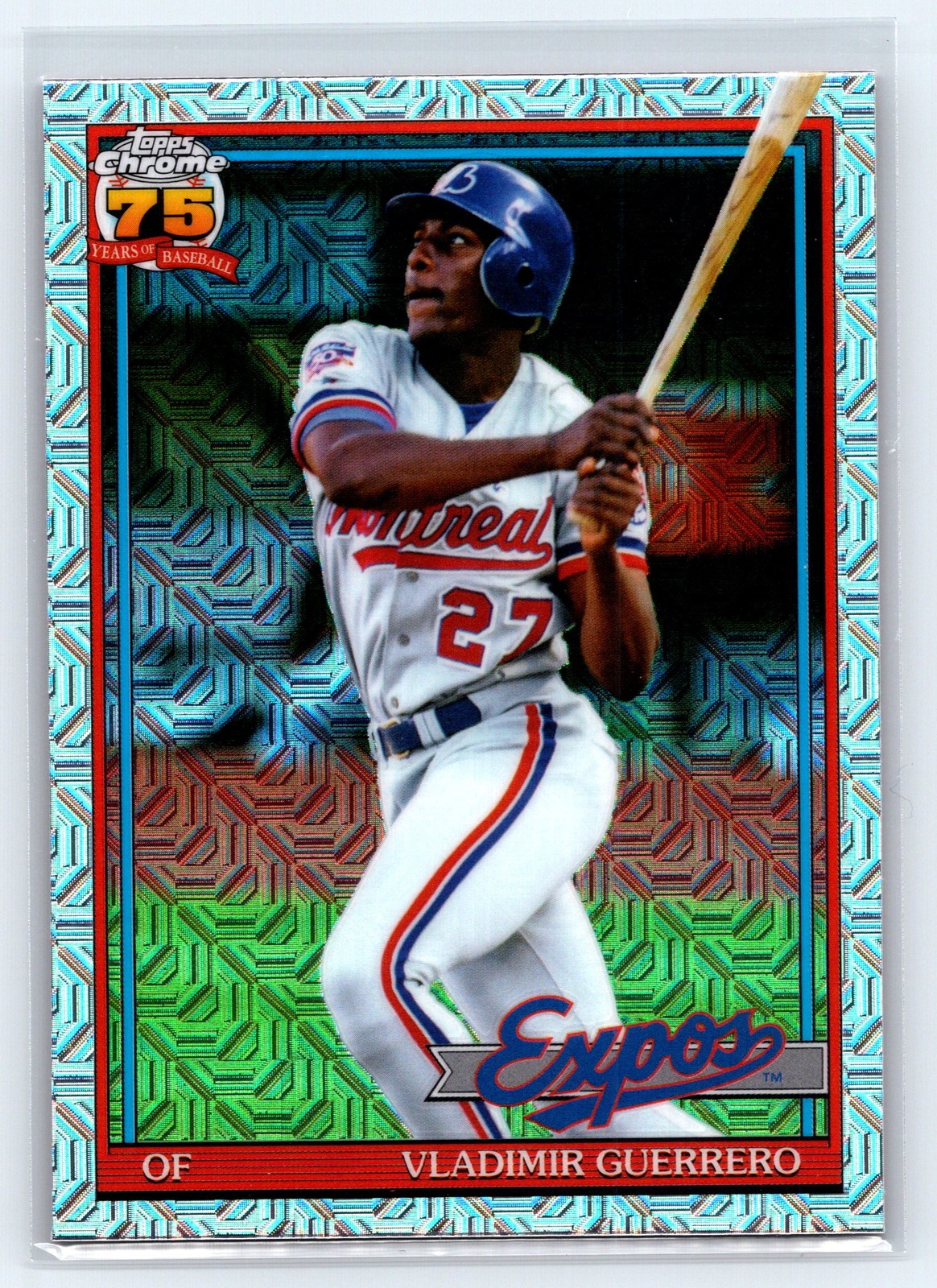 2026 Topps Vladimir Guerrero 1991 Chrome Mega Mojo #91C-9 Expos