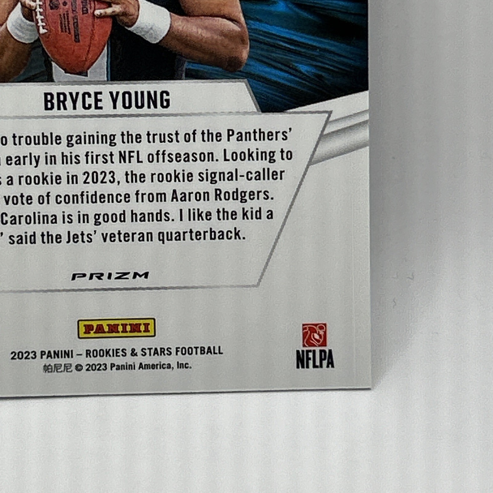 Bryce Young Rookie Silver Prizm Stellar RC SP 2023 Panini Rookies & Stars #SR-3