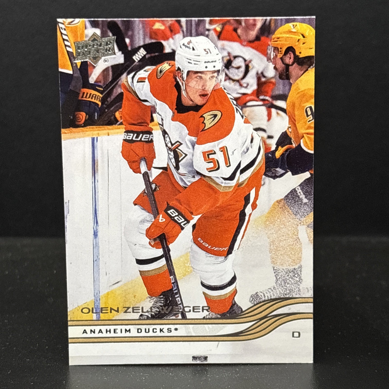 2025-26 Upper Deck Series 2 Base #251 Olen Zellweger – Anaheim Ducks