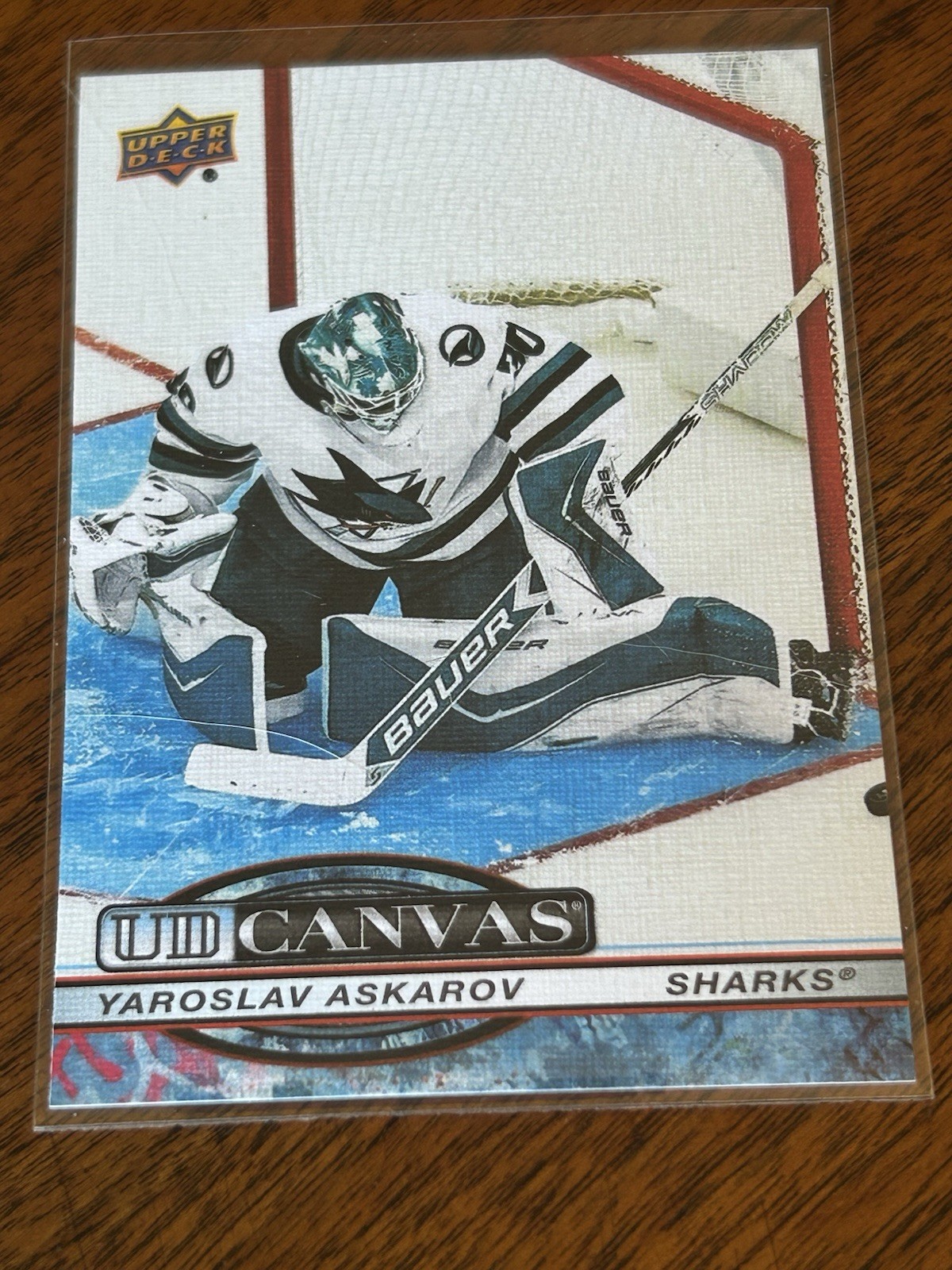 2025-26 Upper Deck Extended Canvas Yaroslav Askarov #C-290 San Jose Sharks