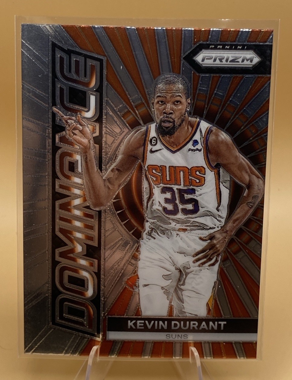 2023-24 Panini Prizm Dominance #9 Kevin Durant Phoenix Suns Trading Card NBA