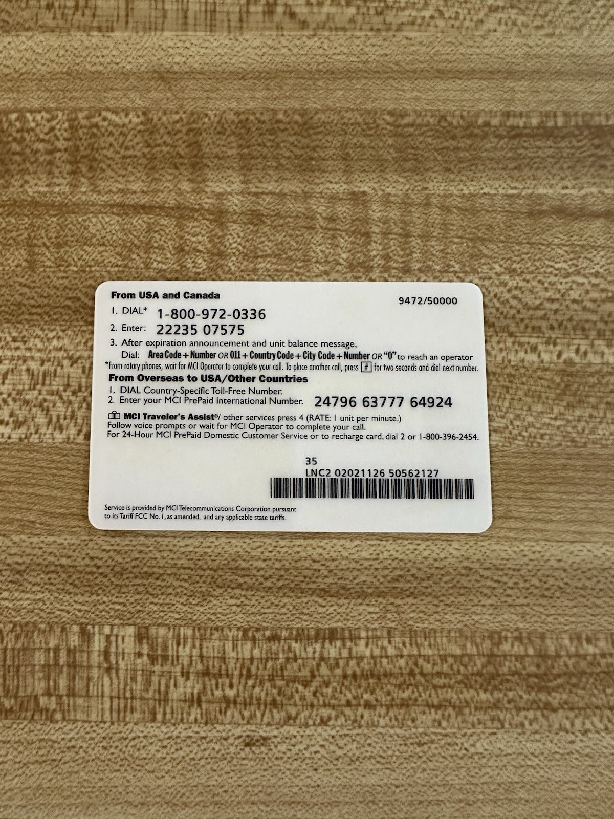 Lance Racing Richard Petty Phone Card Nascar Collectible