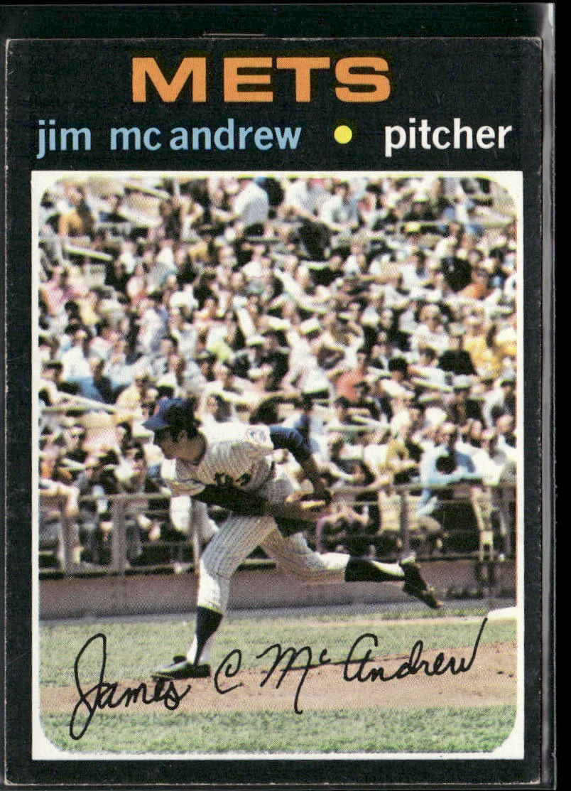 1971 Topps #428 Jim McAndrew