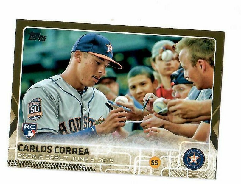 2015 Topps Update Gold – Finish Your Set – US201 Through US400