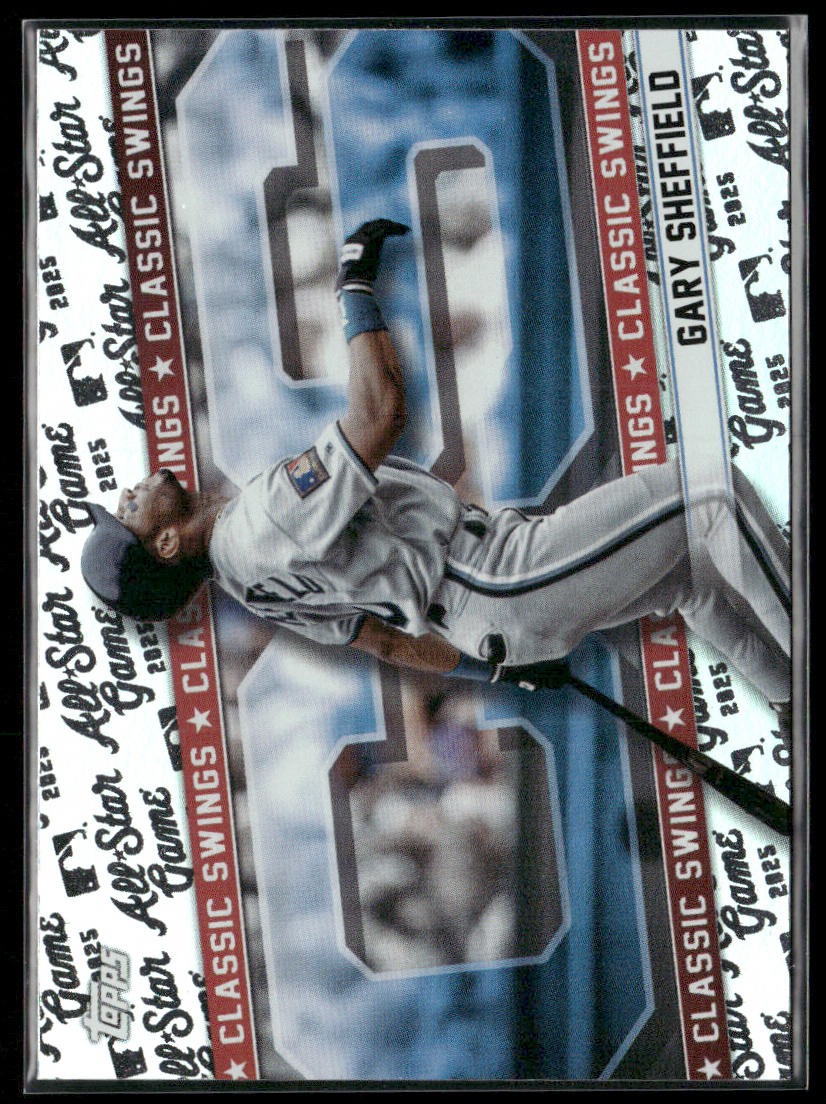 Gary Sheffield 2025 Topps All-Star Game Classic Swings #CS-9 Florida Marlins q