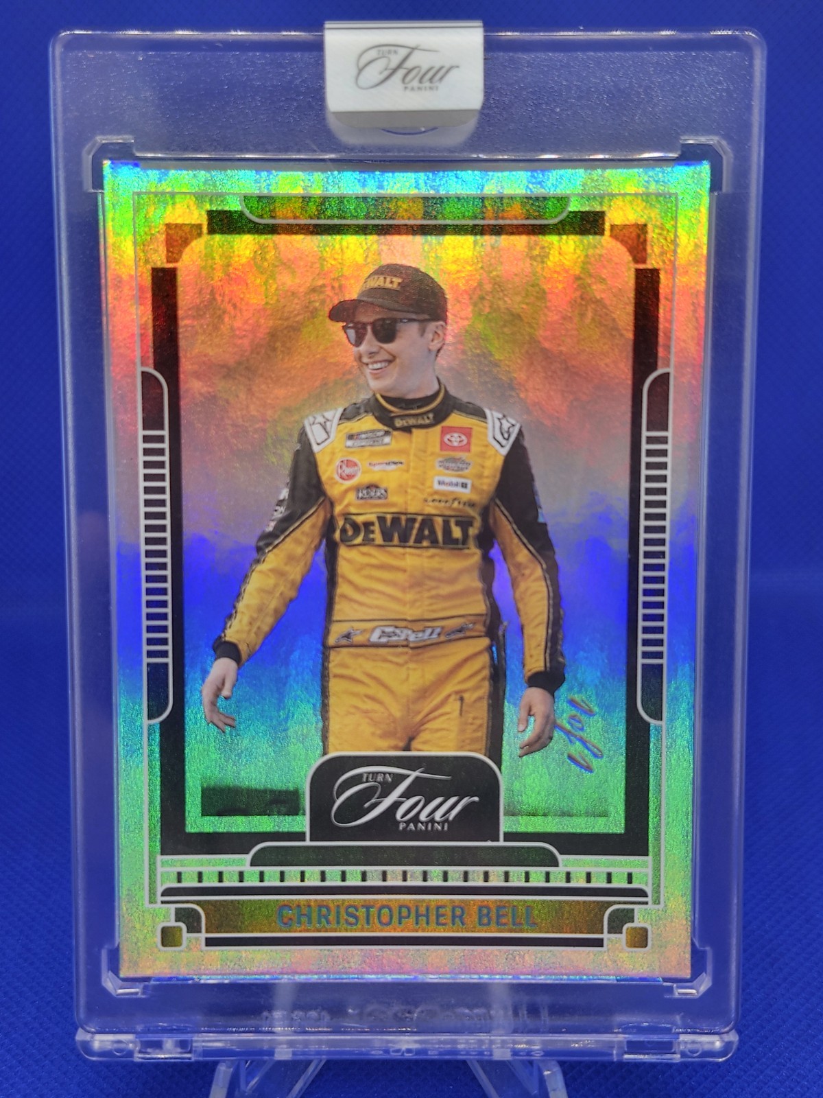 2025 Panini Turn Four Christopher Bell #3 (1 Of 1) NASCAR
