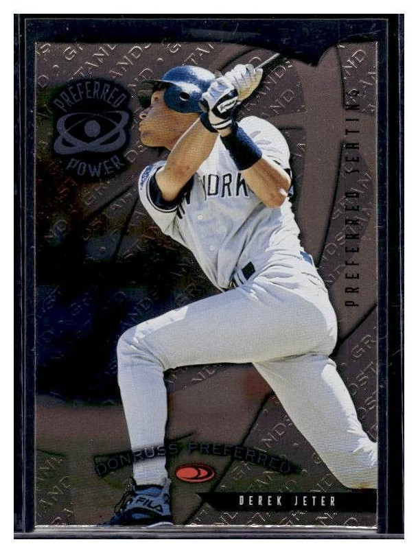 1998 Donruss Preferred – Preferred Power Grandstand Derek Jeter #176 Die-Cut