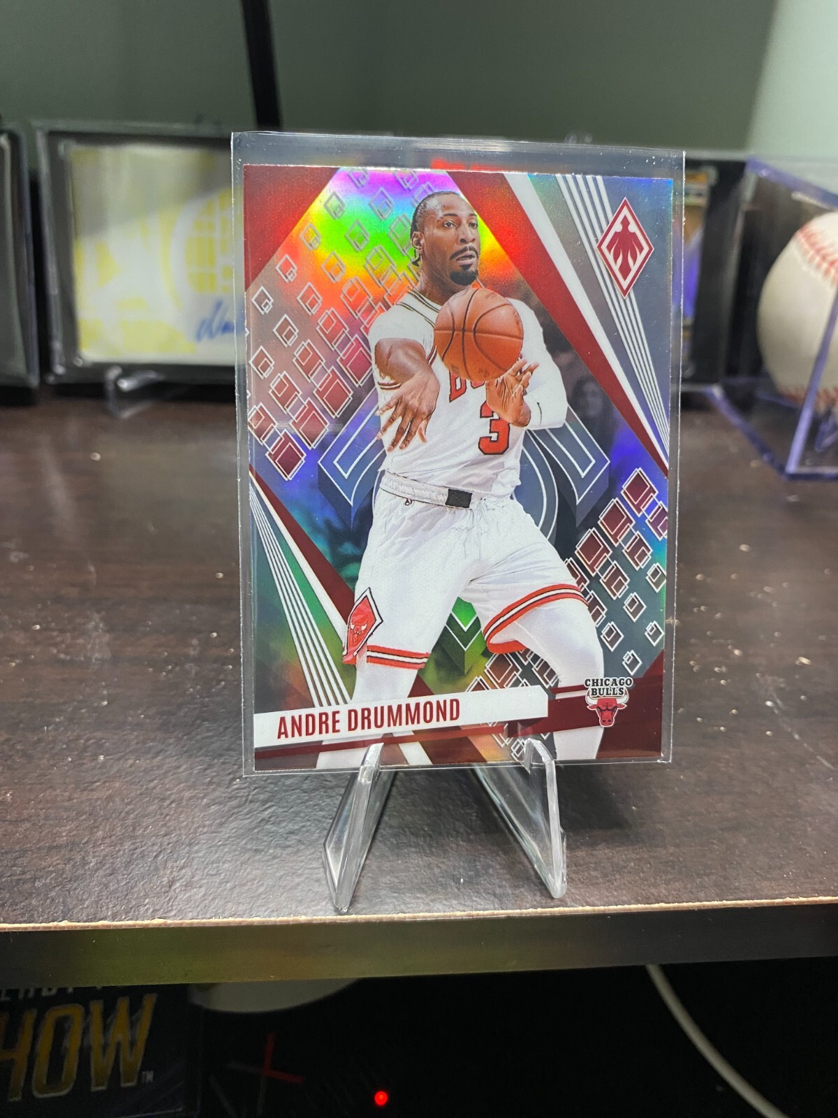 2023-24 Panini Phoenix – Andre Drummond #188 Prizm Refractor