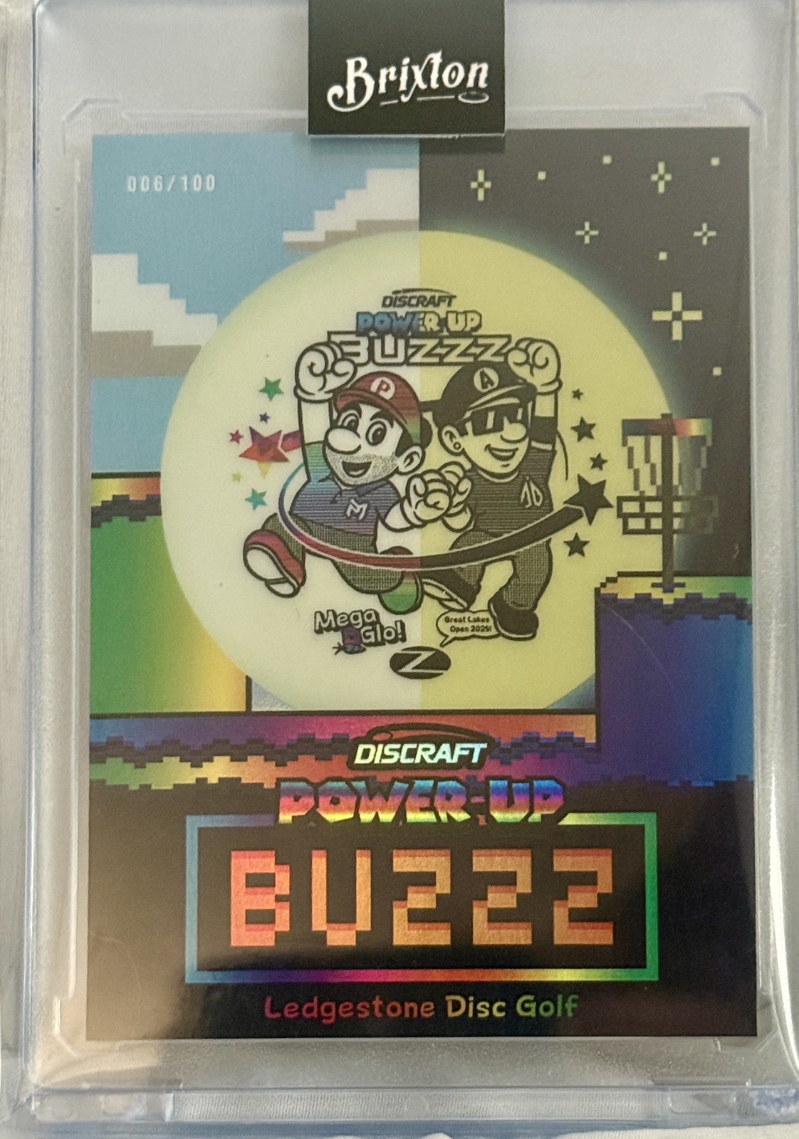 2025 Brixton Discraft Power Up BUZZZ #006/100 • Paul McBeth Anthony Barela
