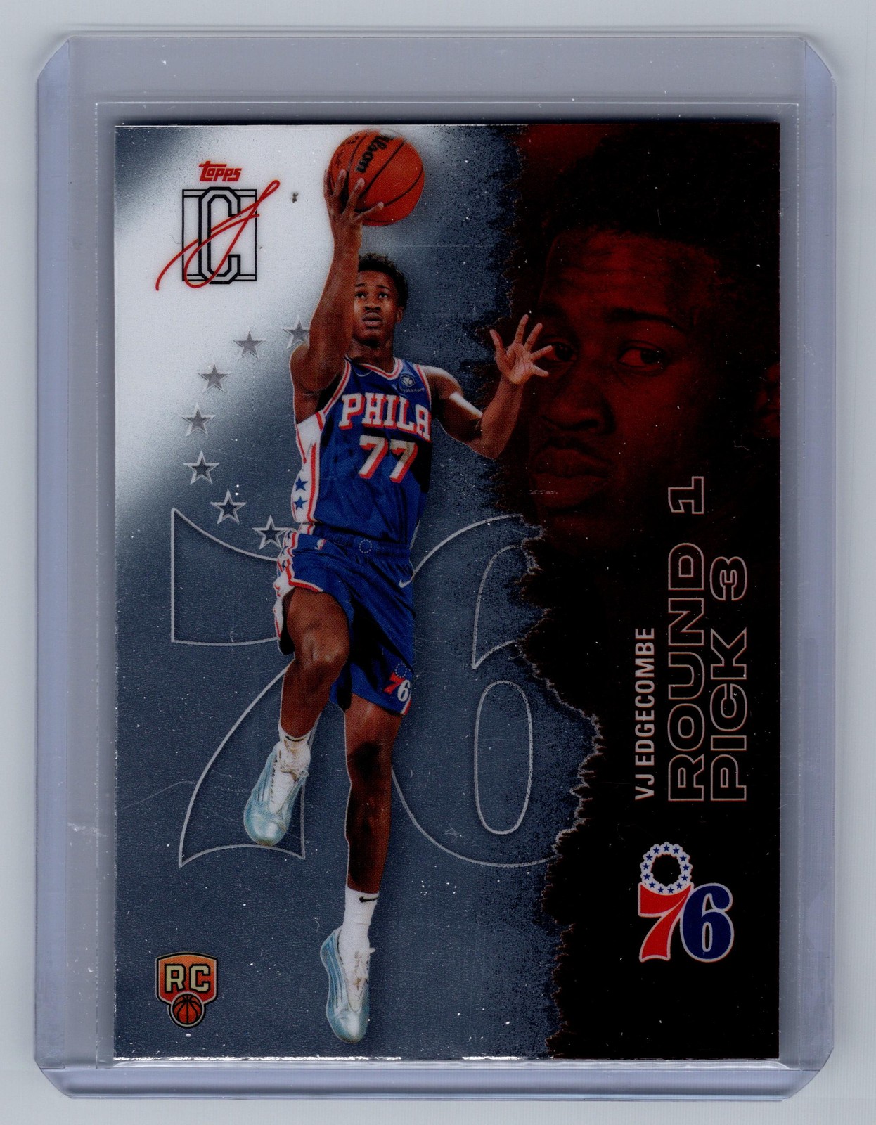 2025-26 Topps Signature Class #130 VJ Edgecombe Chrome