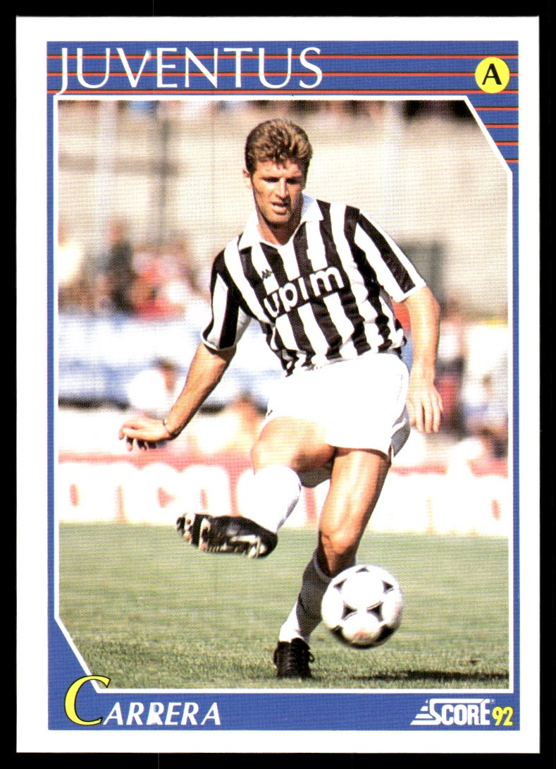 Massimo Carrera 1992 Score Italian League #137 Juventus Soccer READ FREE SHIP