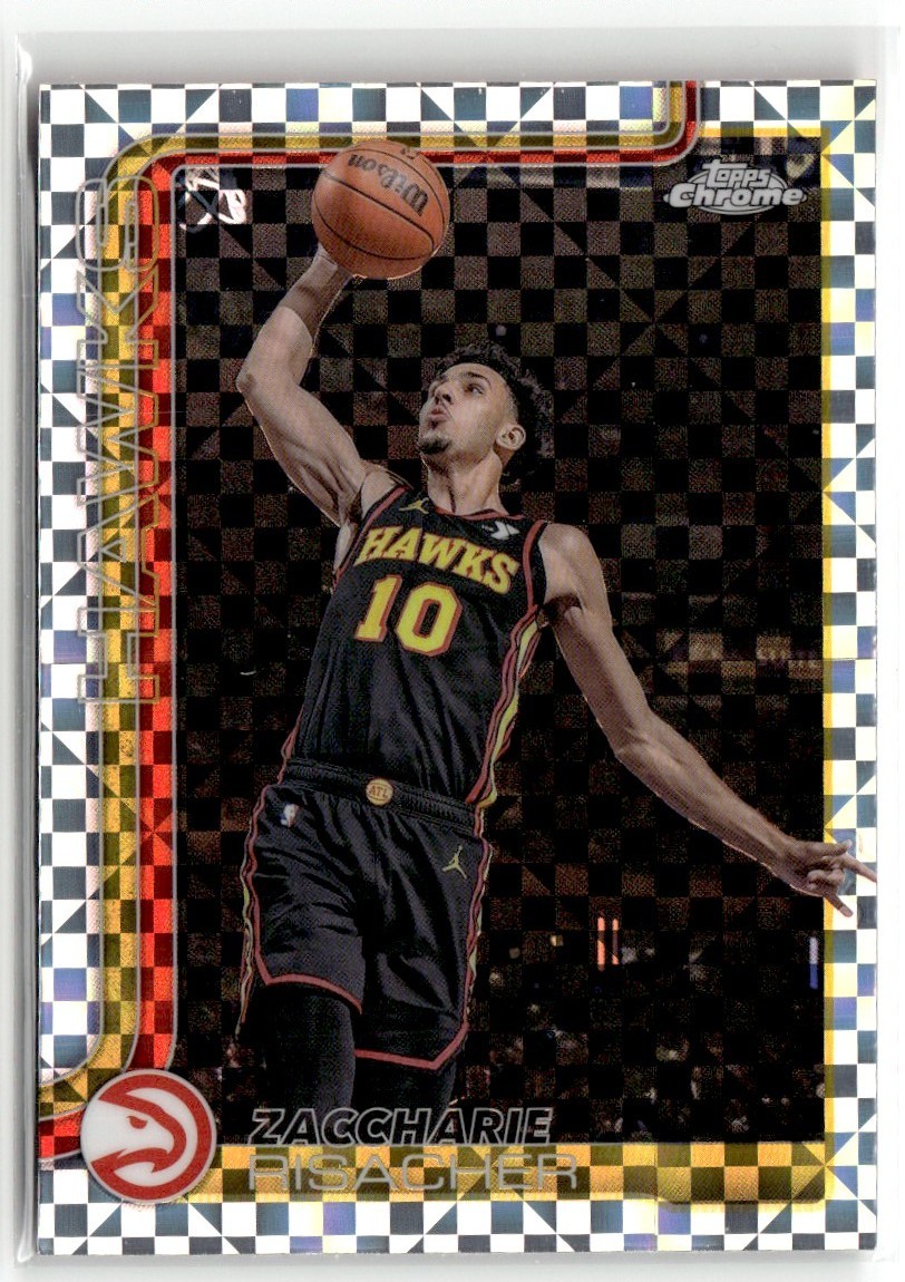 2025-26 Topps Chrome X-Fractor Zaccharie Risacher #2