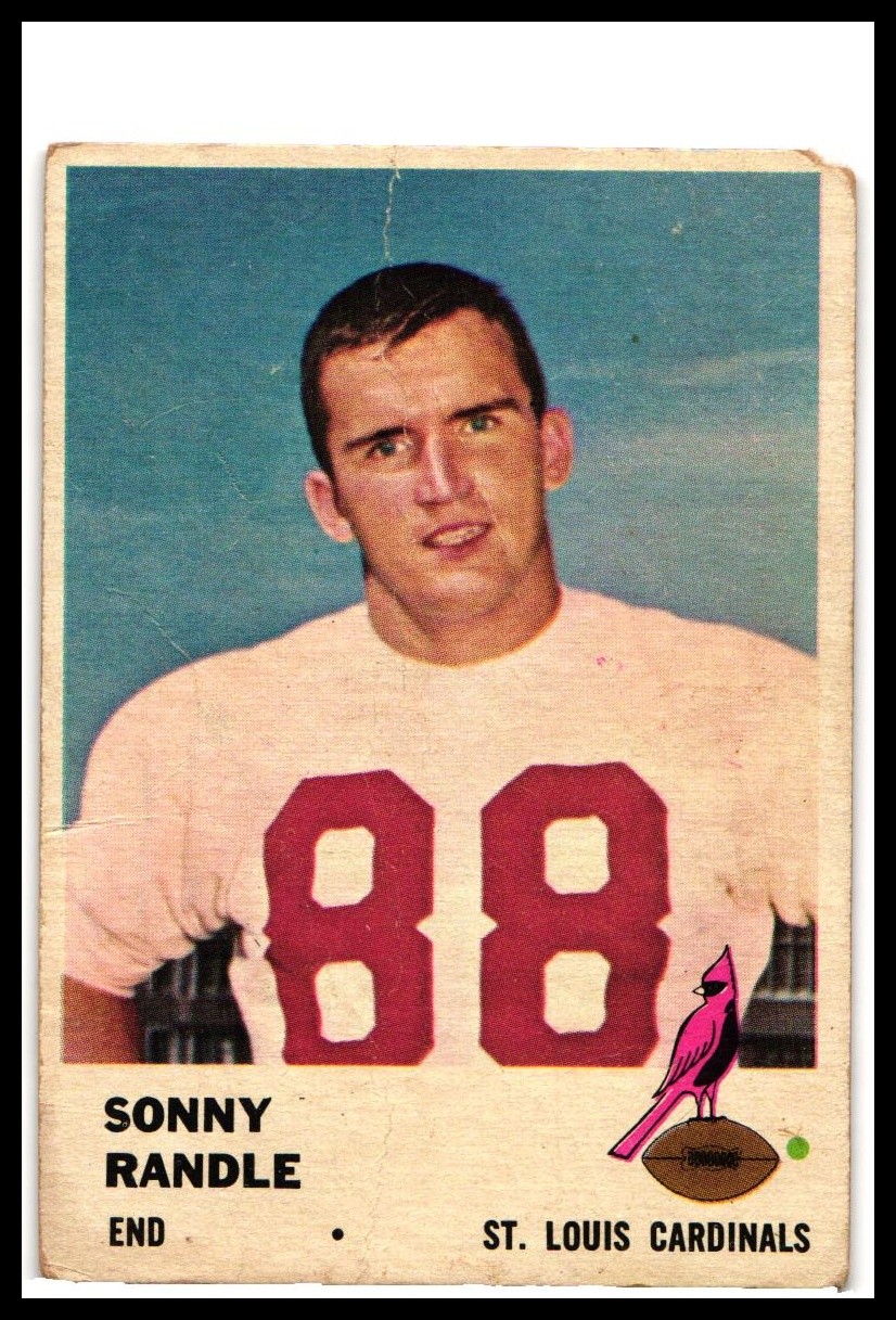 1961 Fleer #24 Sonny Randle