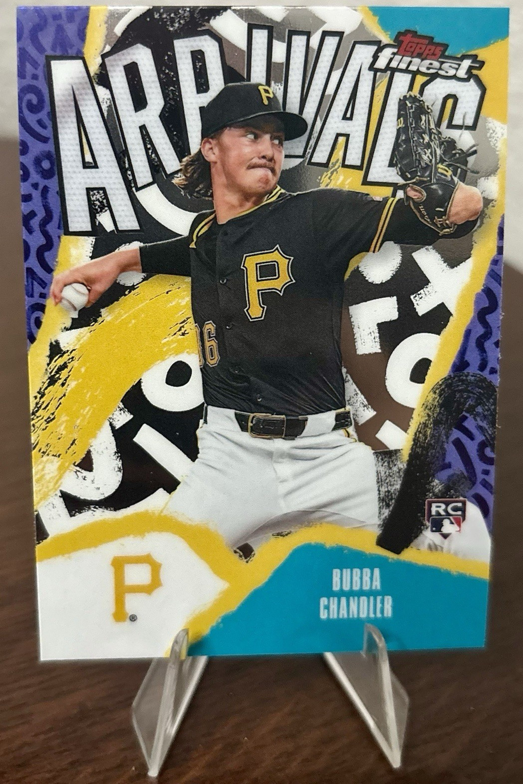 2026 Topps Finest Bubba Chandler RC Arrivals Insert #A-6 Pittsburgh Pirates