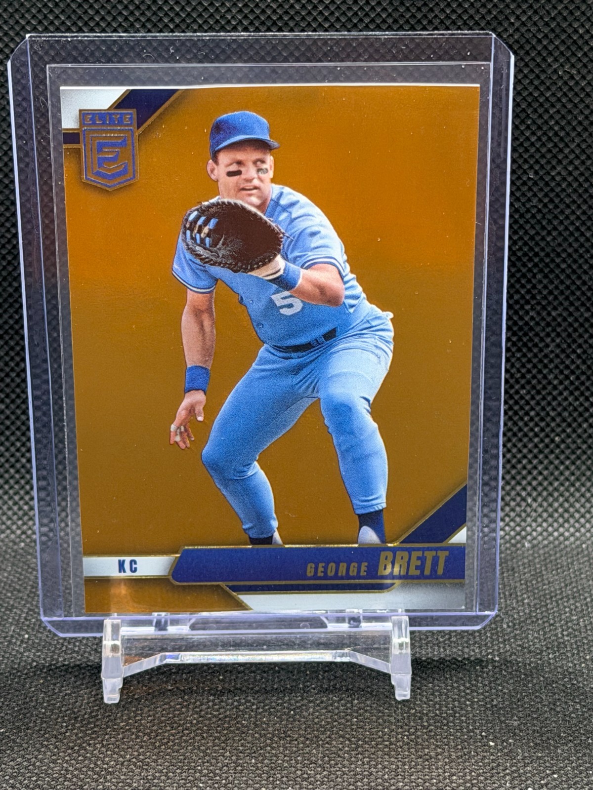 George Brett 2026 Donruss Elite Orange Foil #77 – Royals