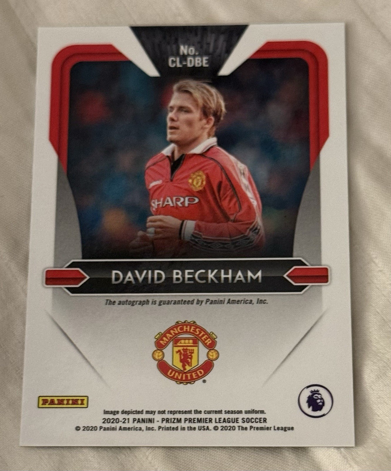 2022-23 Panini Prizm DAVID BECKHAM Flashback AUTO | Autograph England World Cup