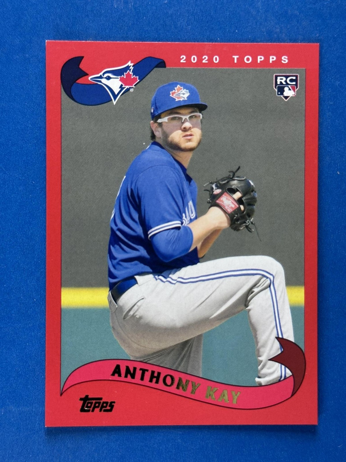2020 Topps Archives Red #202 Anthony Kay Toronto Blue Jays #/75