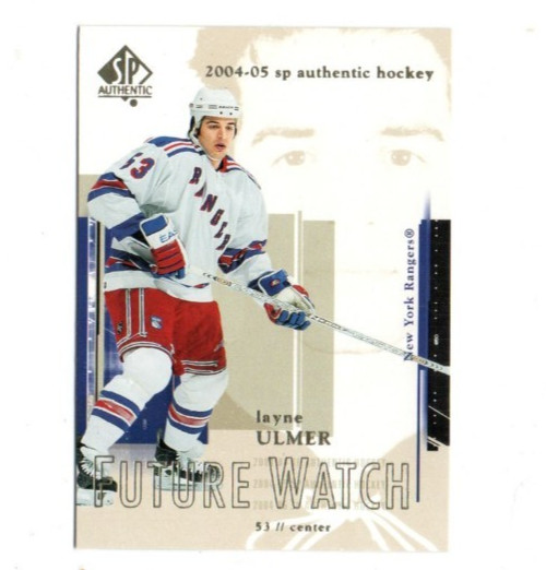 2004-05 SP Authentic Layne Ulmer