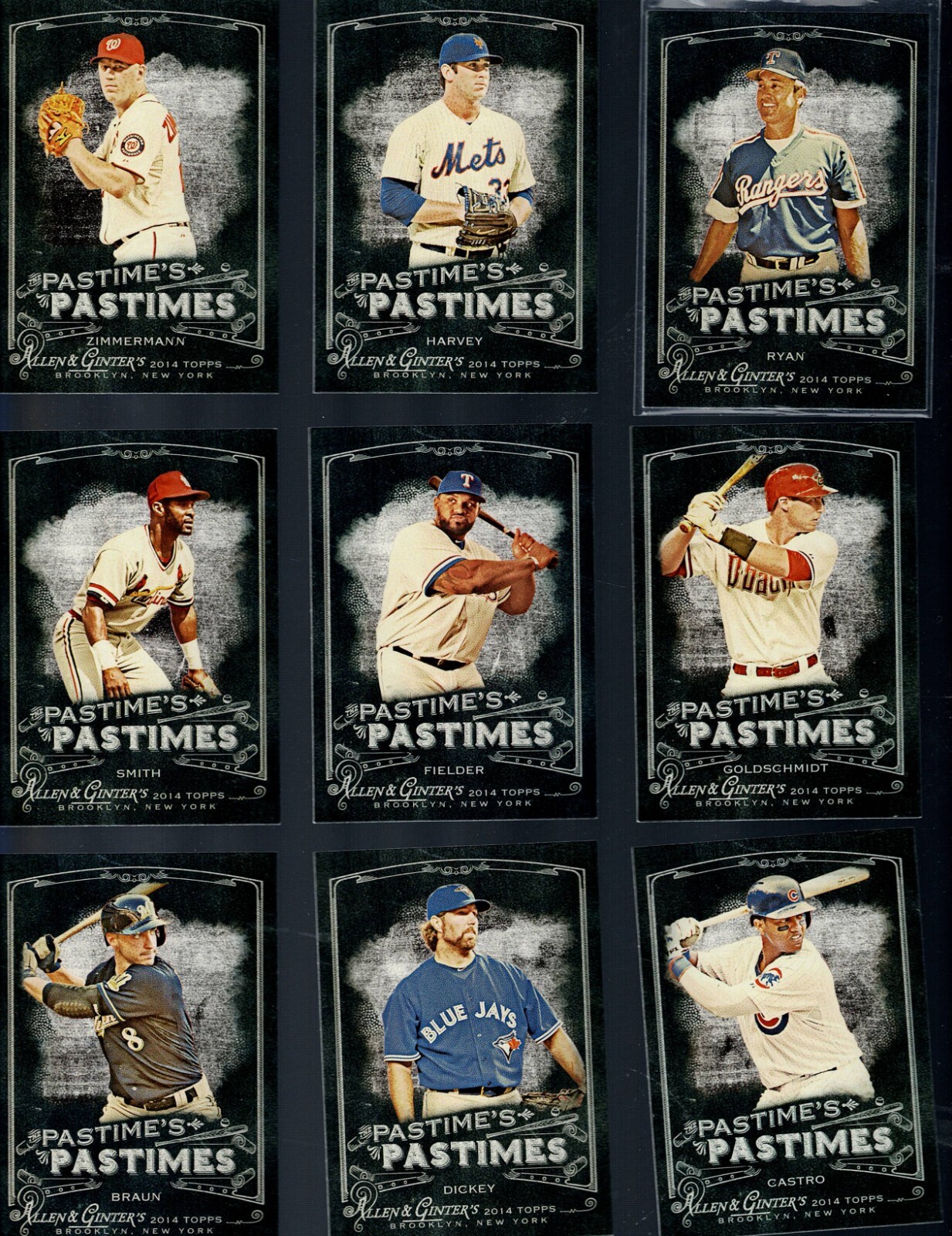 -2014 TOPPS ALLEN AND GINTER 251-350 + INSERTS Baseball BUY MORE SAVE MORE