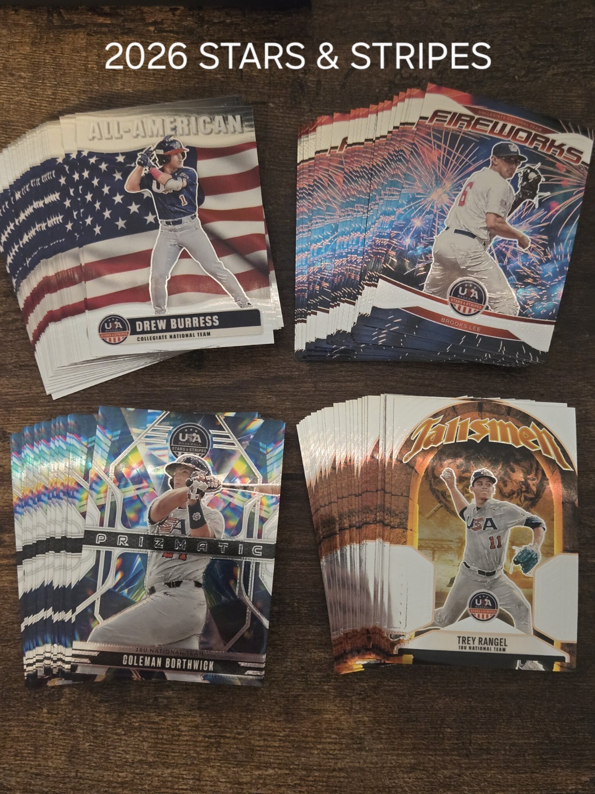 2026 STARS & STRIPES – you pick – All-American, Talismen, Prizmatic, Fireworks