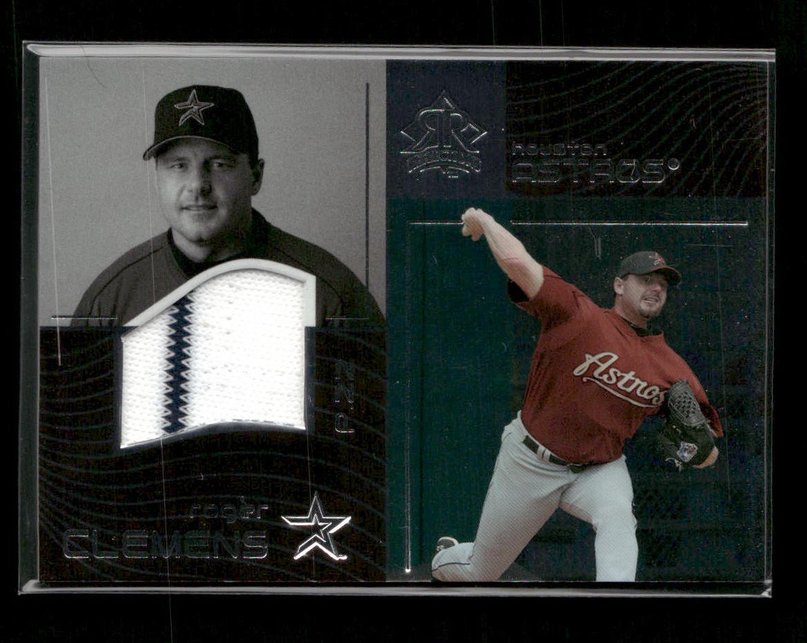 2004 Upper Deck Reflections Roger Clemens Game-Used 2-Color Jersey #148