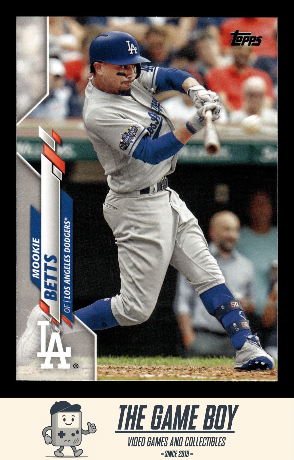 2020 Topps #420 Mookie Betts Los Angeles Dodgers