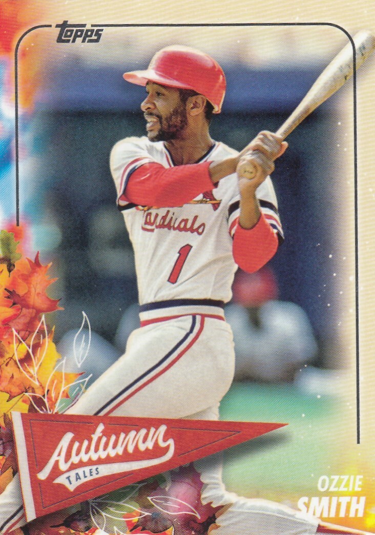 OZZIE SMITH TOPPS UPDATE AUTUMN TALES ST LOUIS CARDINALS #33 2024 24