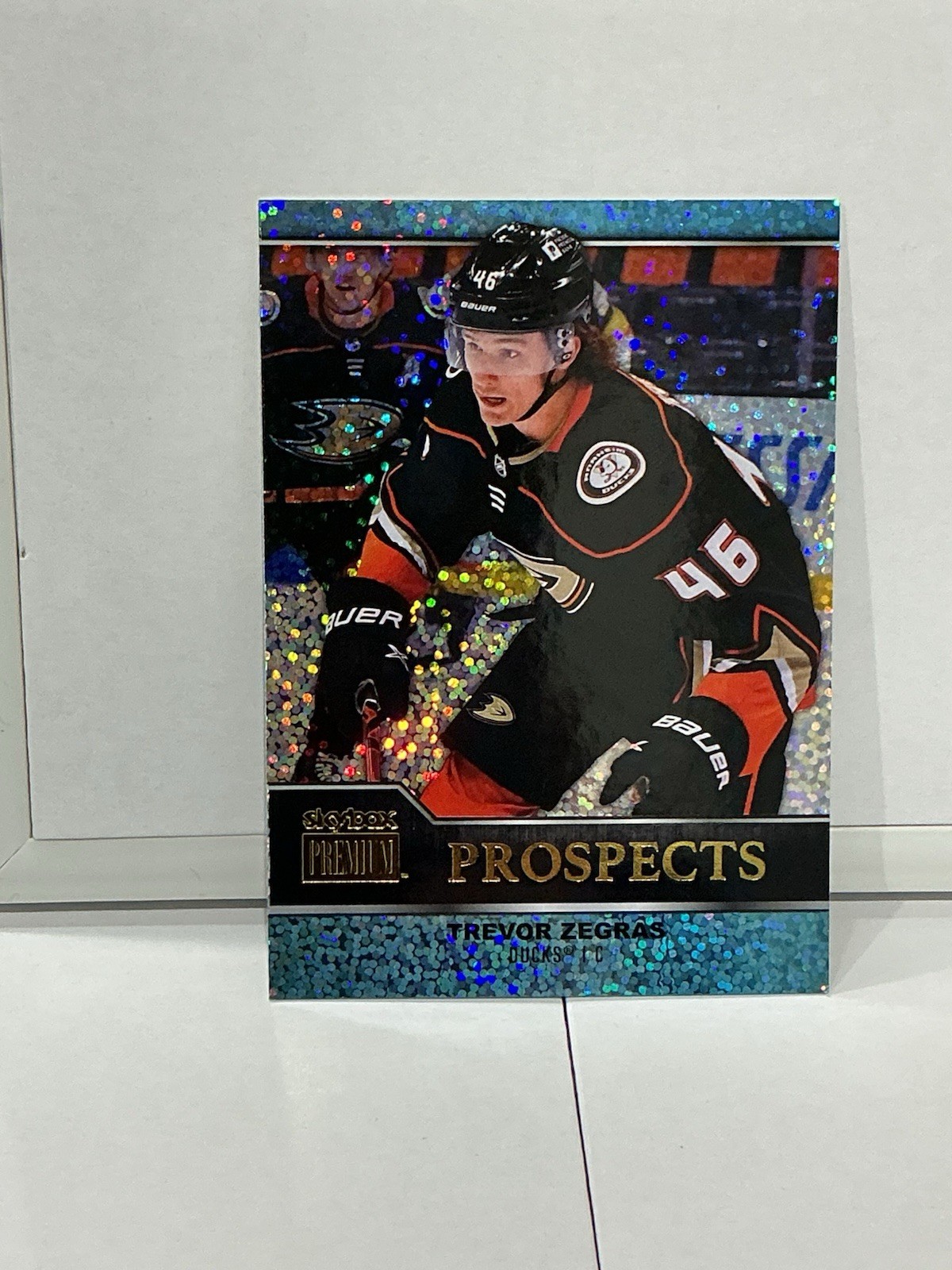 2021-22 Skybox Metal Universe – Premium Prospects Trevor Zegras #PP-25 Sapphire