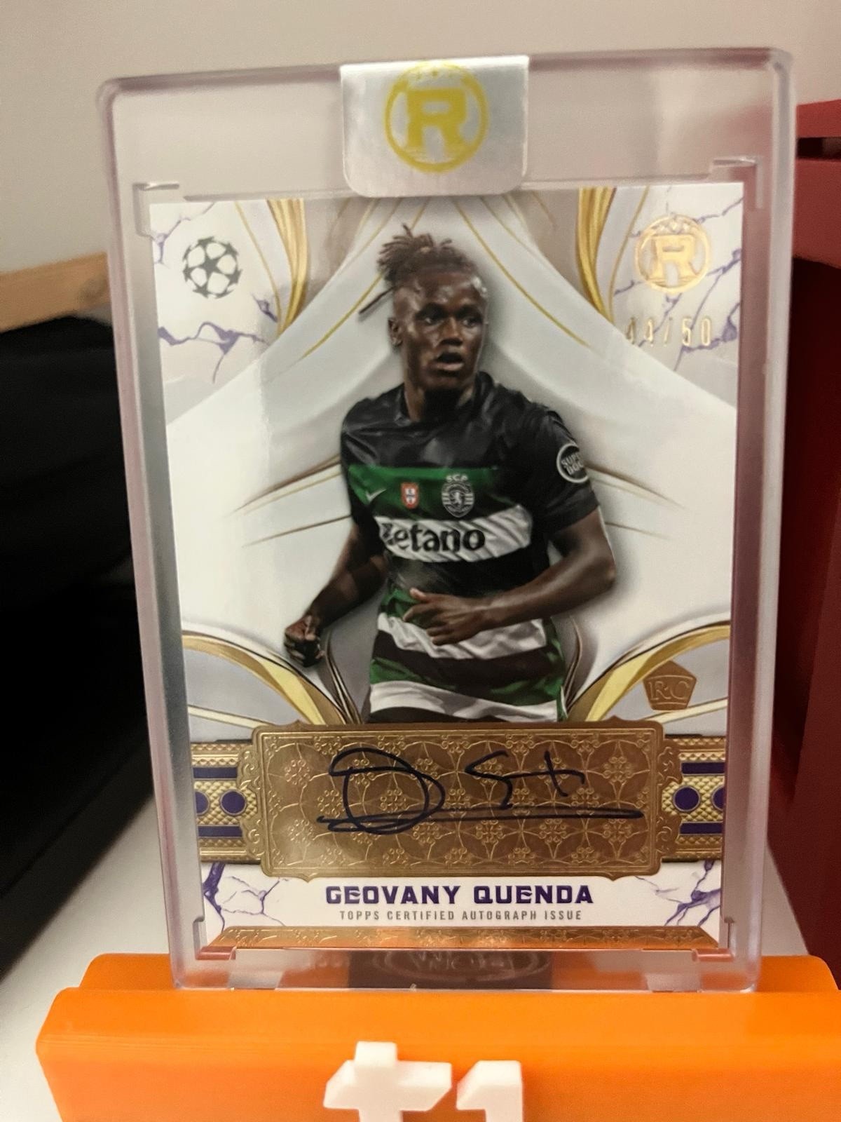 Geovany Quenda RC Auto Topps Reverence/50