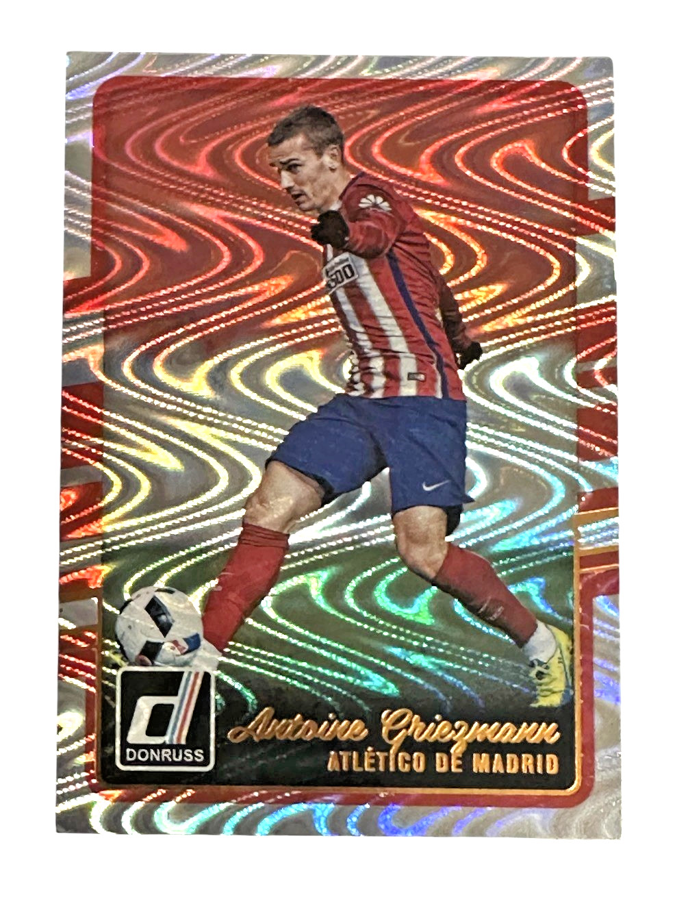 2016-17 Panini Donruss – Antoine Griezmann #15 Swirlorama Athletico Madrid