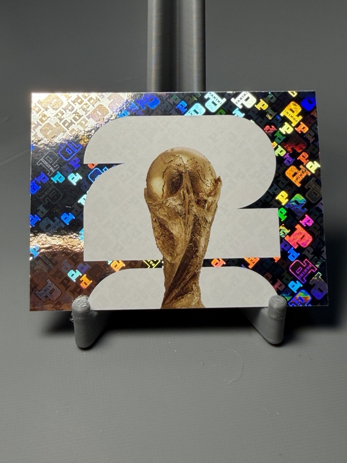 OFFICIAL TROPHY 2026 Panini FIFA World Cup Sticker FOIL #FWC1