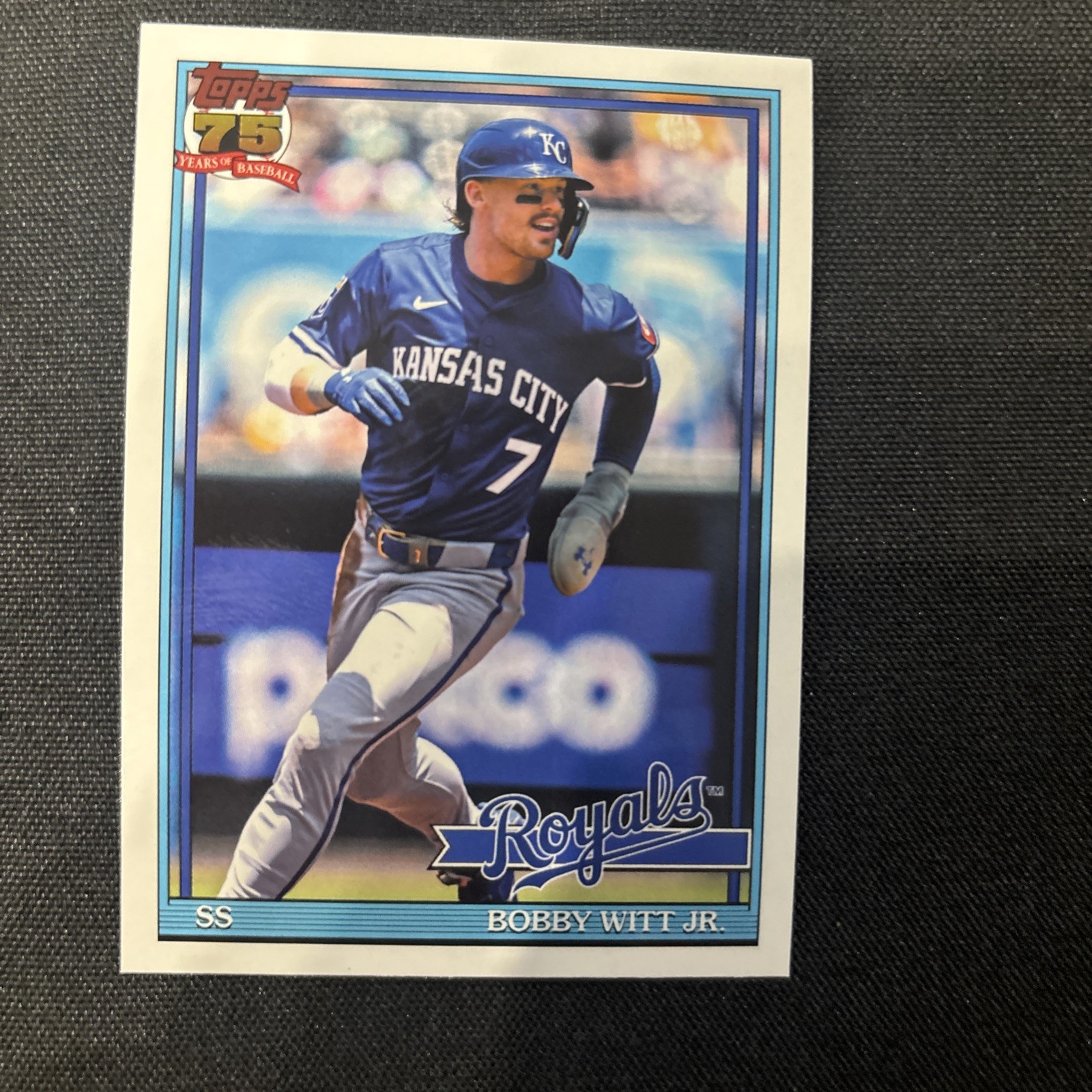 2026 Topps Series 1 Bobby Witt Jr. 1991 35th Anniversary #T91-3 KC Royals